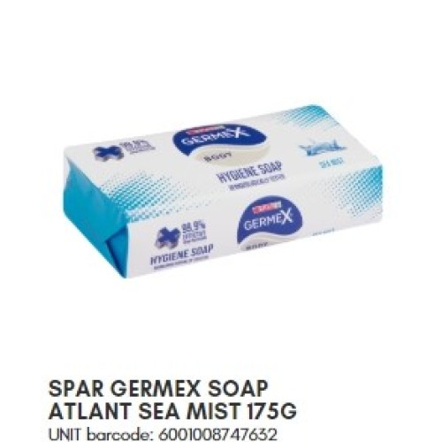 SPAR GERMEX SOAP SEA MIST 175G(RF)